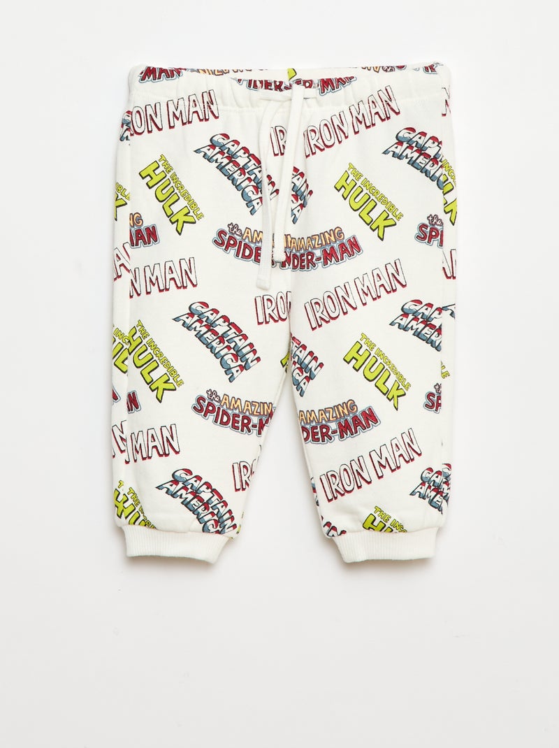 Marvel-joggingpak met hoodie + broek - 2-delig Rood - Kiabi