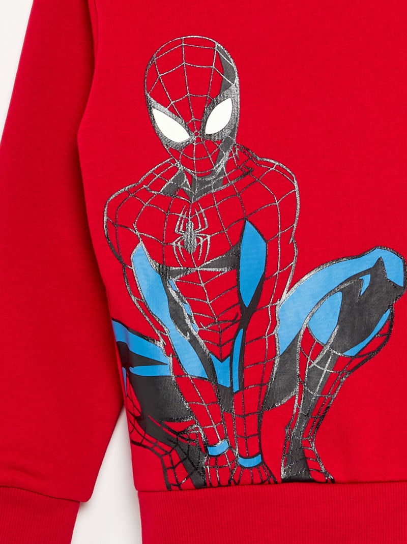 Marvel 'Spider-man' sweater met capuchon Rood - Kiabi