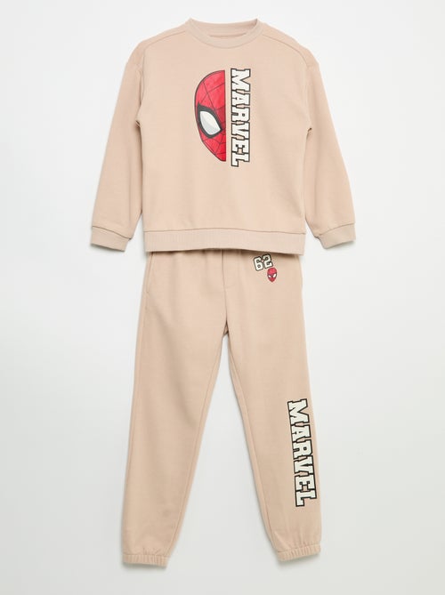 "Marvel" sporttrainingset - 2-delig + sweater + broek - Kiabi