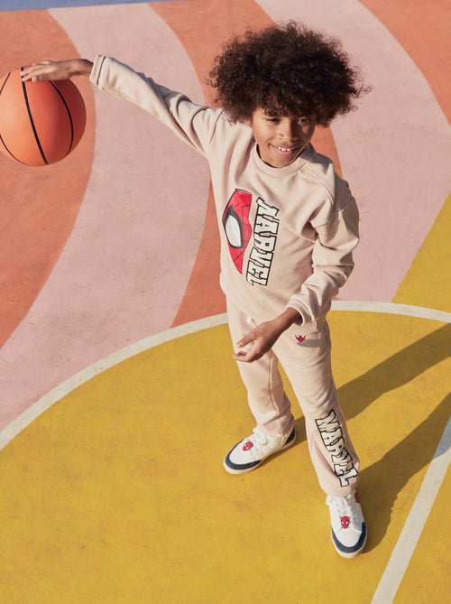 "Marvel" sporttrainingset - 2-delig + sweater + broek - Kiabi