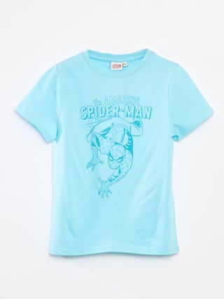 'Marvel'-T-shirt met korte mouw