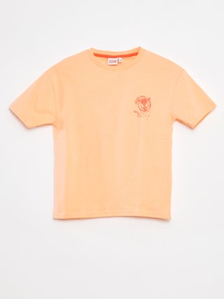 'Marvel'-T-shirt met korte mouw