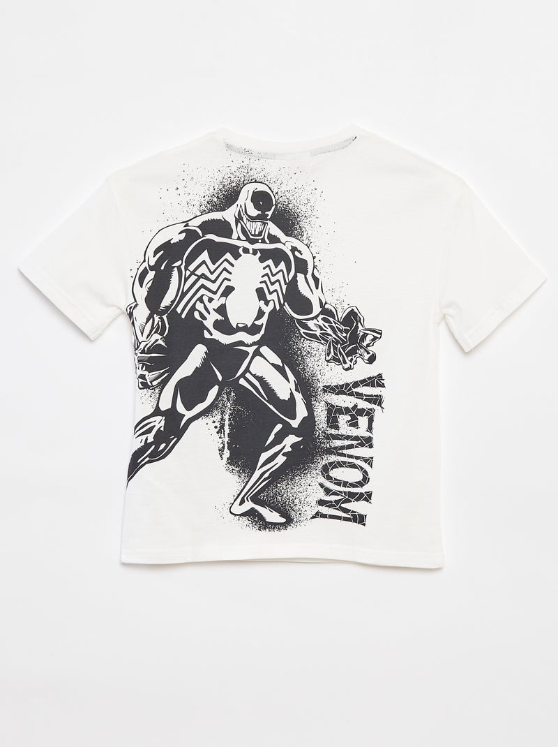 'Marvel'-T-shirt met korte mouw WIT - Kiabi