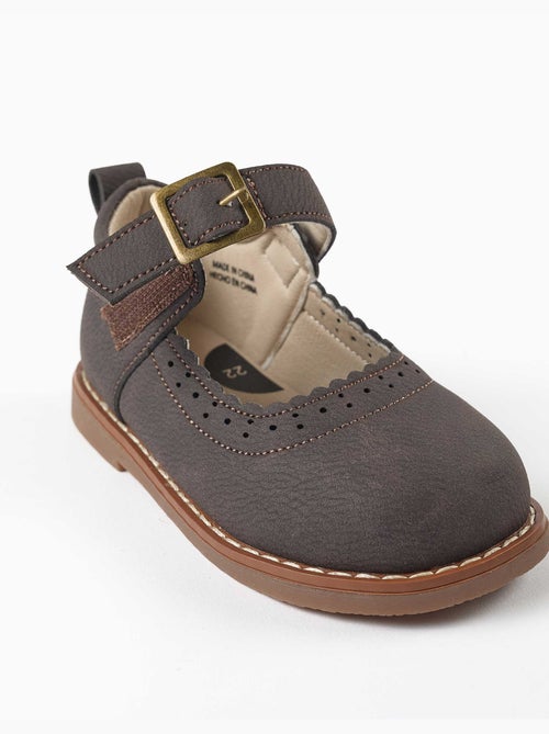 Mary Jane schoenen met geperforeerde details - Kiabi