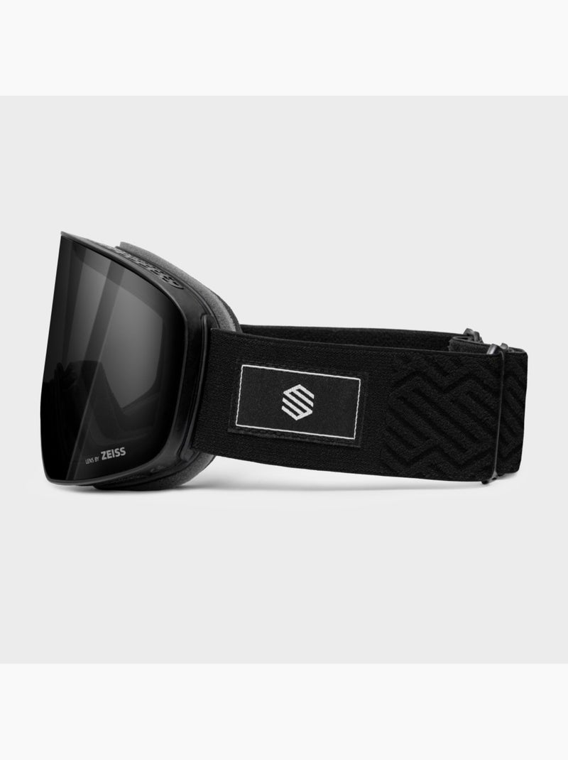Masque de ski avec verre zeiss sports d'hiver homme et femme gx ultimate cliff Noir - Kiabi