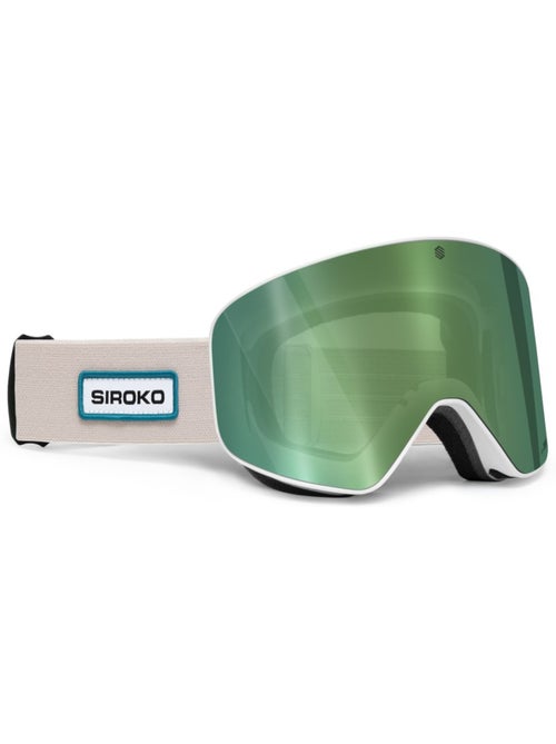 Masque de ski avec verre zeiss sports d'hiver homme et femme gx ultimate engadin - Kiabi