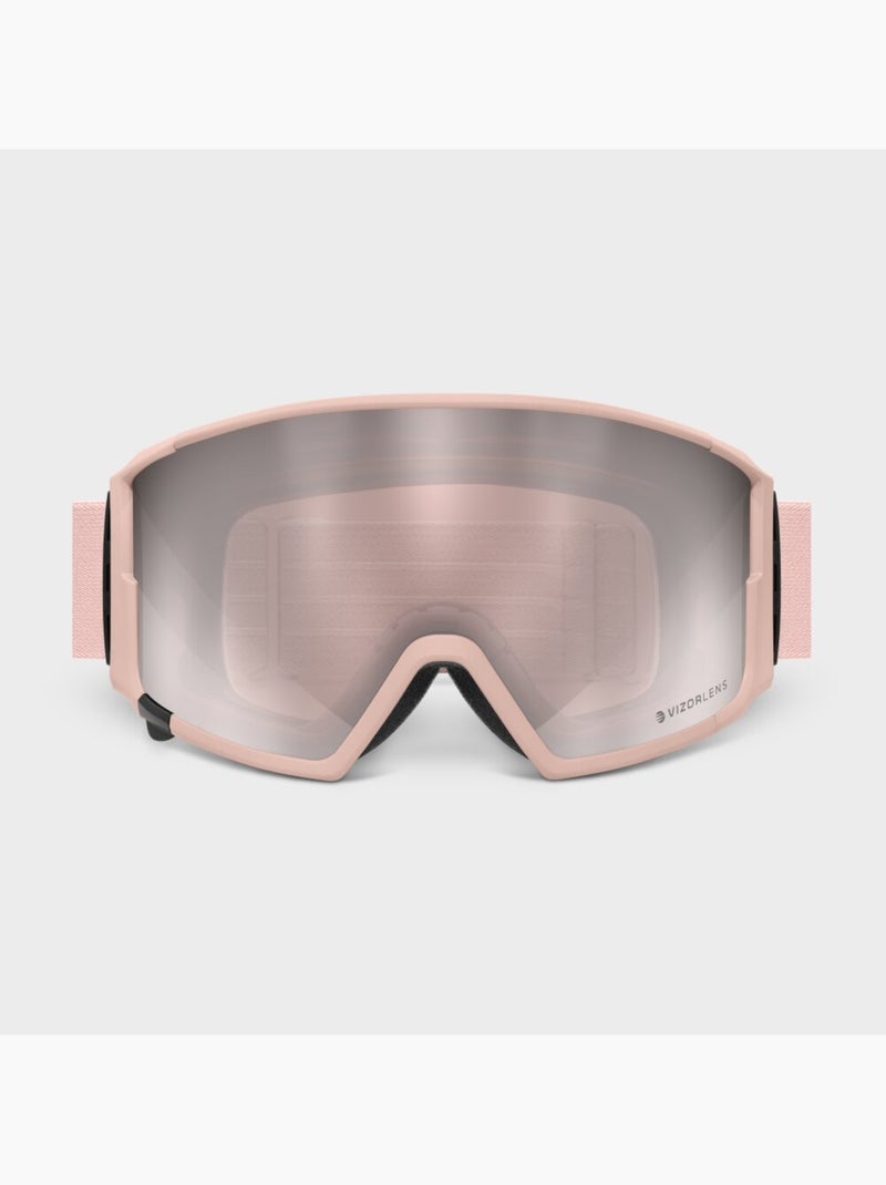 Masque de ski et snowboard sports d'hiver homme et femme g3 tara Rose - Kiabi