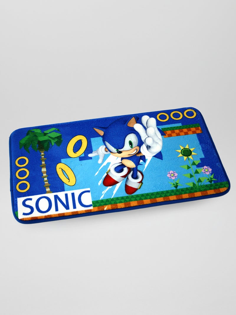 Mat van velours 'Sonic' blauw - Kiabi