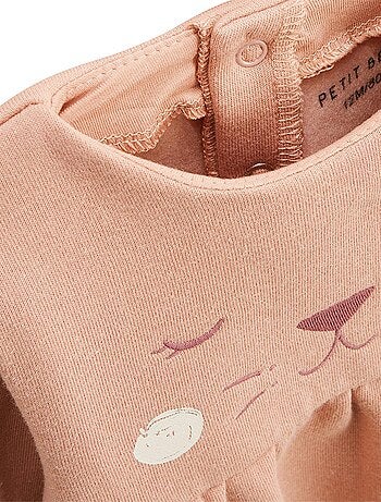 Matcha fleece kinderjurk