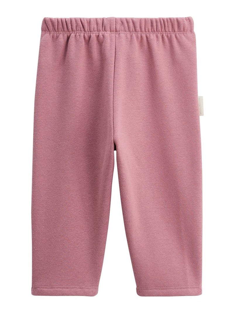 Matcha fleece sweater en broek set voor kinderen Roze - Kiabi