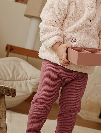Matcha gebreide kinderlegging