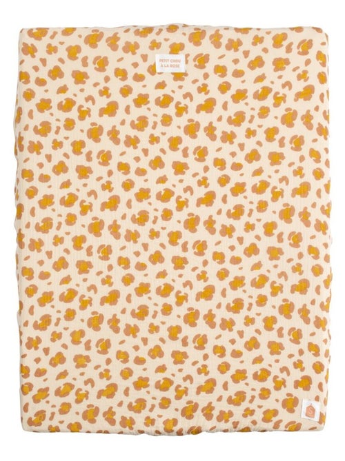 Matelas à langer avec sa housse en double gaze de coton et sa serviette - sauthon - Kiabi