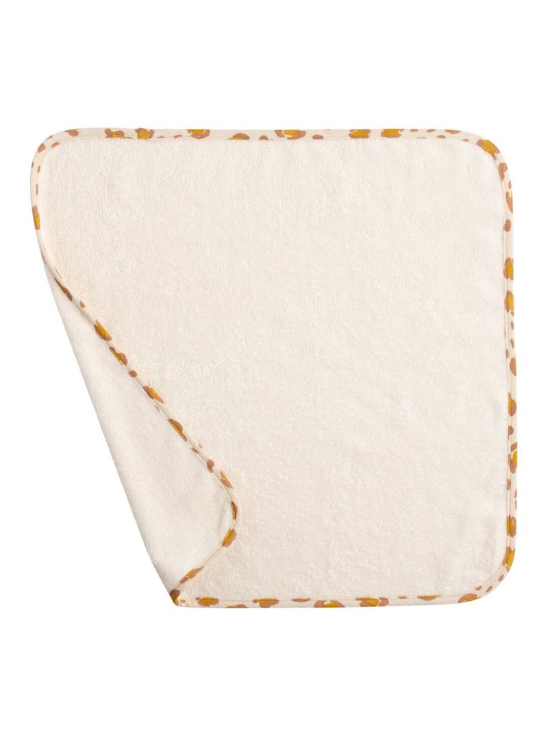 Matelas à langer avec sa housse en double gaze de coton et sa serviette - sauthon Beige/Rose - Kiabi