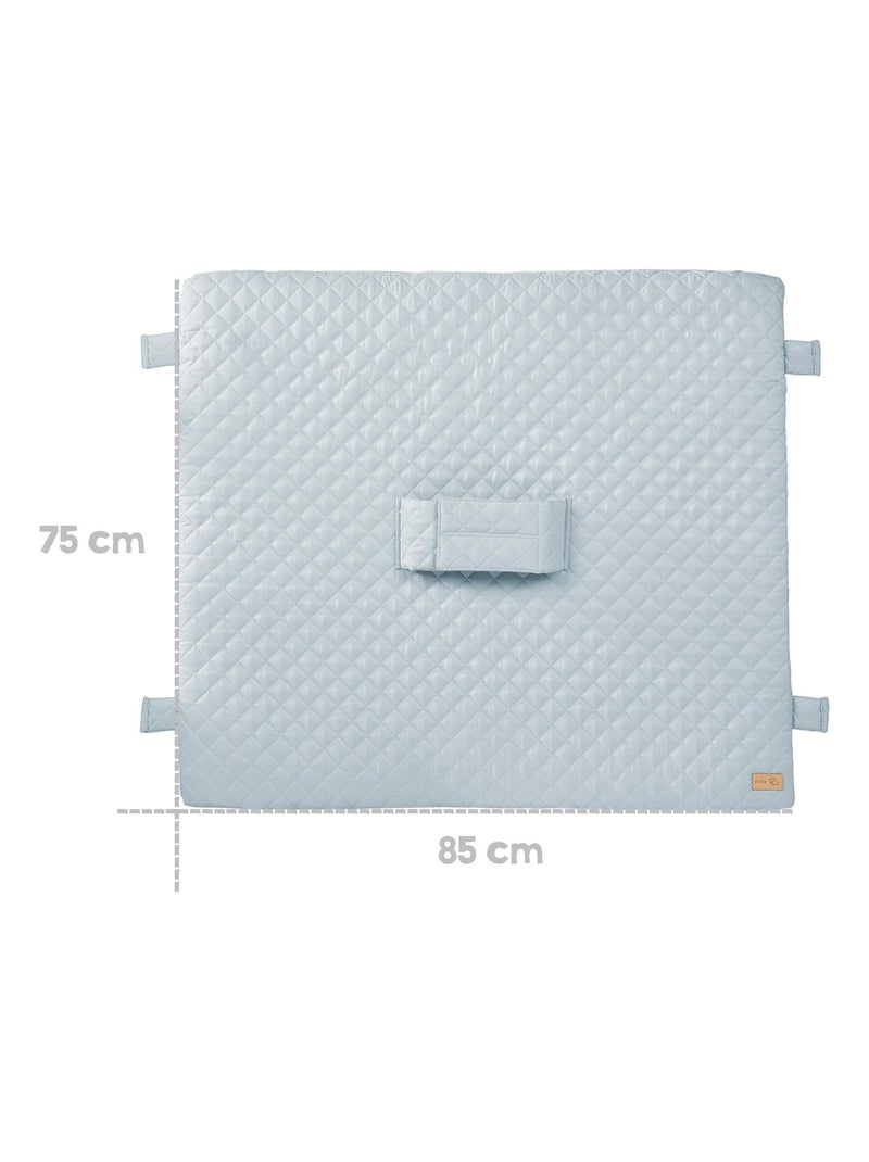 Matelas à langer déperlant avec ceinture de maintien 'roba Style' Bleu clair - Kiabi