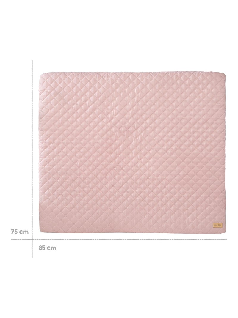 Matelas à langer déperlant matelassé 'roba Style' Rose - Kiabi