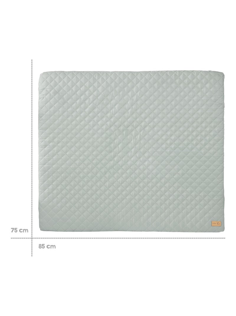 Matelas à langer déperlant matelassé 'roba Style' Vert - Kiabi
