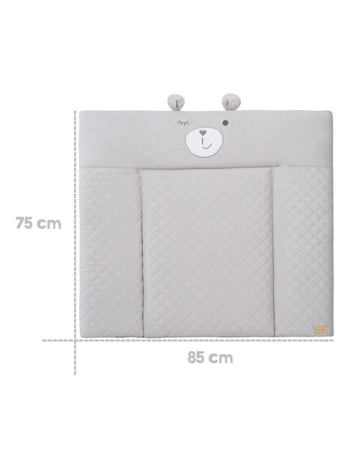 Matelas à langer déperlant tête ourson 'roba style' ROBA - Kiabi Matelas à langer déperlant tête ourson 'roba style' ROBA - Kiabi