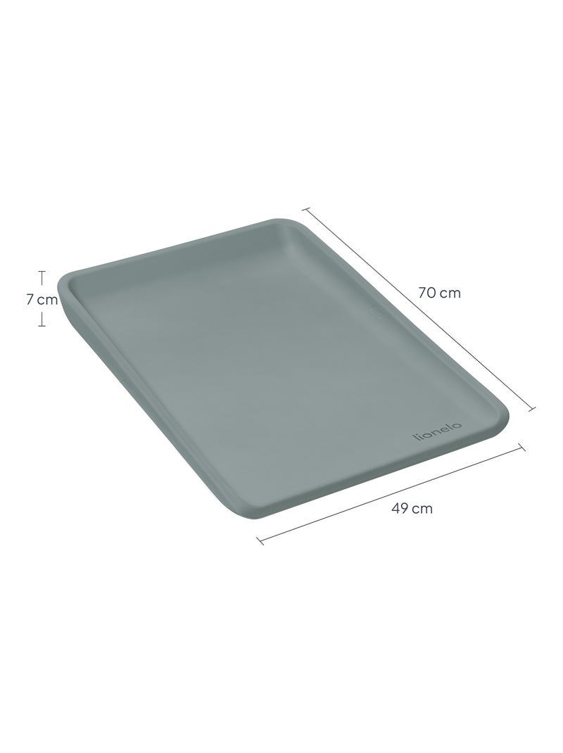 Matelas à langer en mousse LIONELO Megs - 70x50 cm - Imperméable Gris - Kiabi