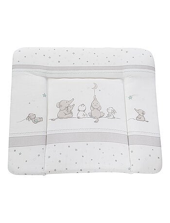 Matelas à langer imprimé éléphant 85 x 75 cm 'Sternenzauber' ROBA