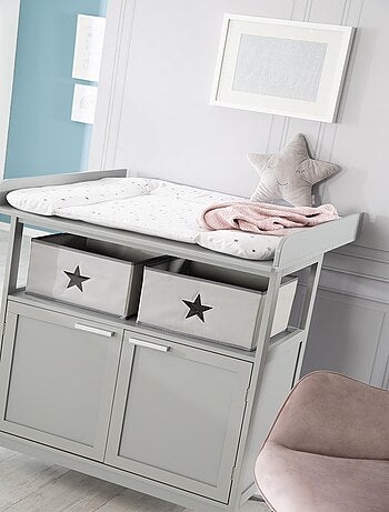 Matelas à langer imprimé étoiles 'Sternenzauber' - ROBA