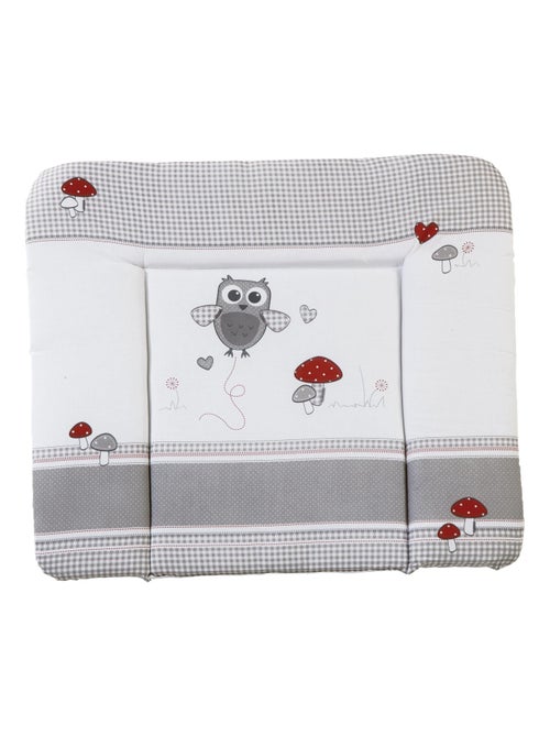 Matelas à langer imprimé hibou 85 x 75 cm 'Adam & Eule' ROBA - Kiabi Matelas à langer imprimé hibou 85 x 75 cm 'Adam & Eule' ROBA - Kiabi