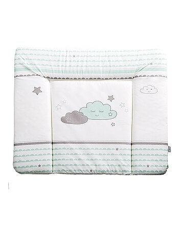 Matelas à langer imprimé nuage 85 x 75 cm 'Happy Cloud' ROBA