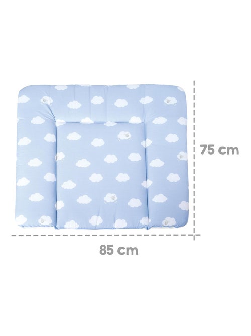 Matelas à langer imprimé nuage 85 x 75 cm 'Kleine Wolke' ROBA - Kiabi Matelas à langer imprimé nuage 85 x 75 cm 'Kleine Wolke' ROBA - Kiabi