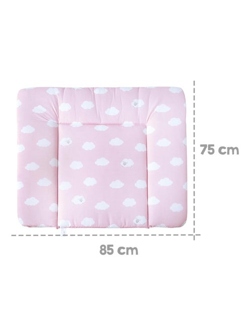 Matelas à langer imprimé nuage 85 x 75 cm 'Kleine Wolke' ROBA - Kiabi Matelas à langer imprimé nuage 85 x 75 cm 'Kleine Wolke' ROBA - Kiabi