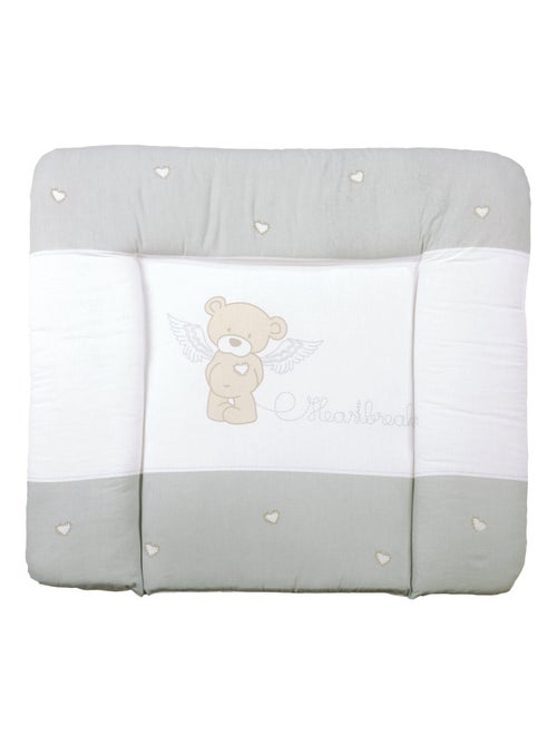 Matelas à langer imprimé ourson 85 x 75 cm 'Heartbreaker' ROBA - Kiabi Matelas à langer imprimé ourson 85 x 75 cm 'Heartbreaker' ROBA - Kiabi
