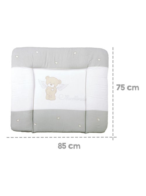 Matelas à langer imprimé ourson 85 x 75 cm 'Heartbreaker' ROBA - Kiabi Matelas à langer imprimé ourson 85 x 75 cm 'Heartbreaker' ROBA - Kiabi