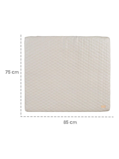 Matelas à langer matelassé déperlant en cuir PU 'Luxe' ROBA - Kiabi Matelas à langer matelassé déperlant en cuir PU 'Luxe' ROBA - Kiabi