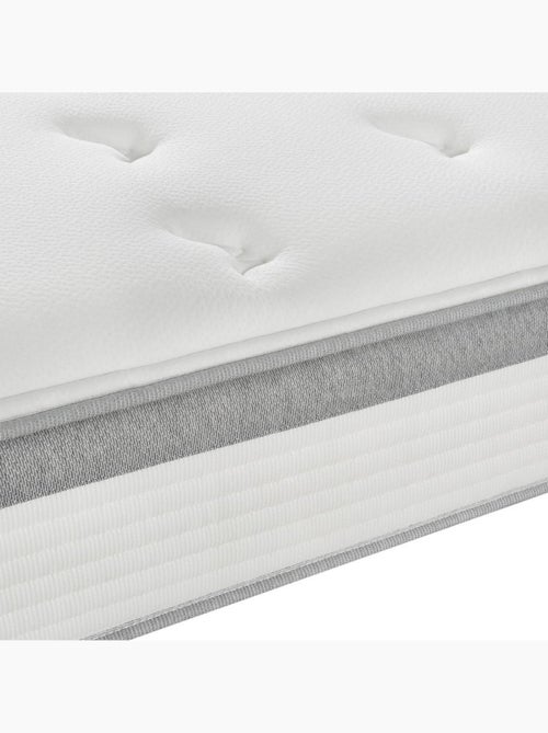Matelas à ressorts ensachés de 25 cm en mousse - Kiabi Matelas à ressorts ensachés de 25 cm en mousse - Kiabi