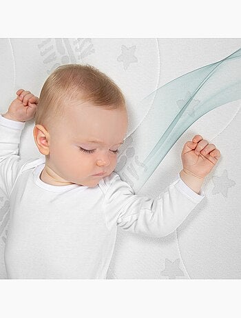 Matelas bébé climatisé et déhoussable 'Safe Asleep®' Air Balance Plus - ROBA