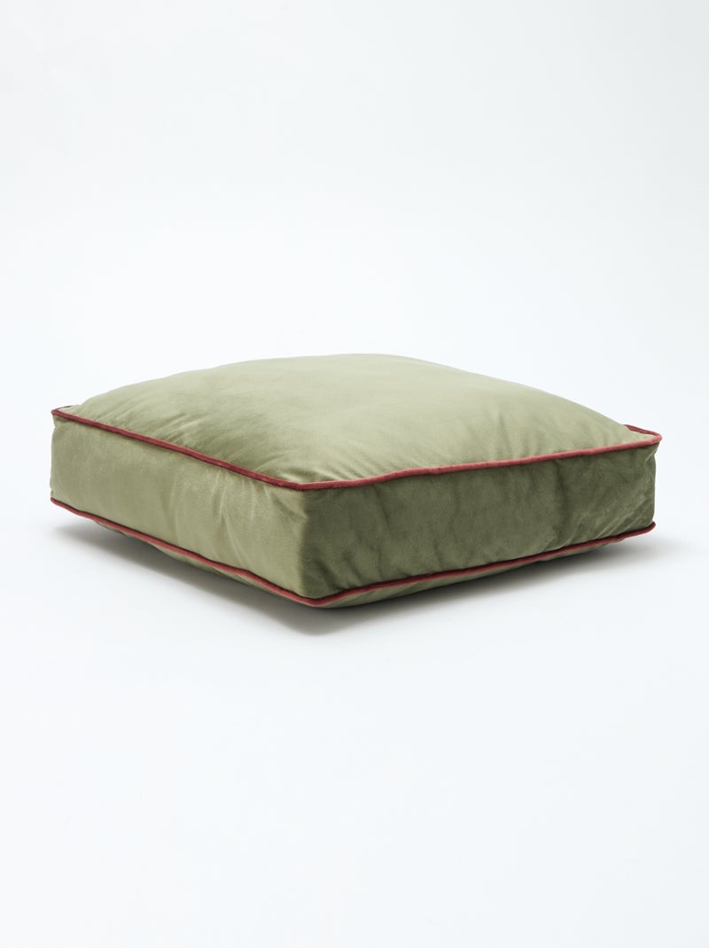 Matelas de sol en velours Vert - Kiabi