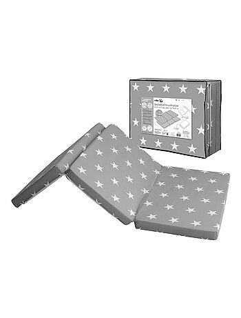 Matelas de voyage pliable imprimé + Sac de transport 'Little Stars' ROBA