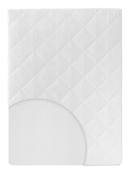 Matelas parc bébé rectangulaire avec housse piquée amovible ROBA - Kiabi Matelas parc bébé rectangulaire avec housse piquée amovible ROBA - Kiabi