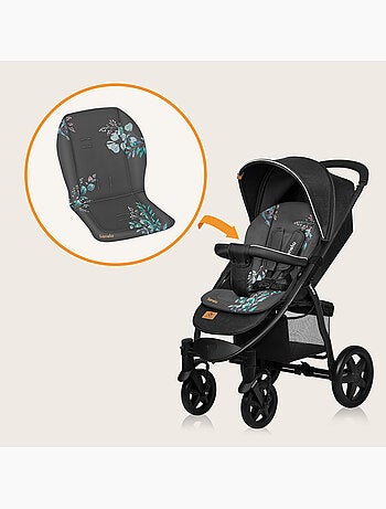 Matras voor kinderwagen LIONELO – Universeel – Wasbaar – Waterafstotend – Dubbelzijdig