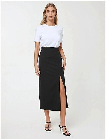 Maxi Bodycon Rok met Split