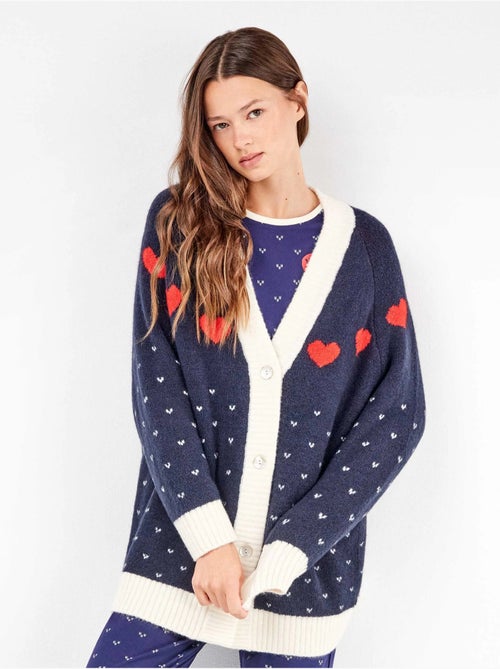 Maxi gilet en tricot - Kiabi