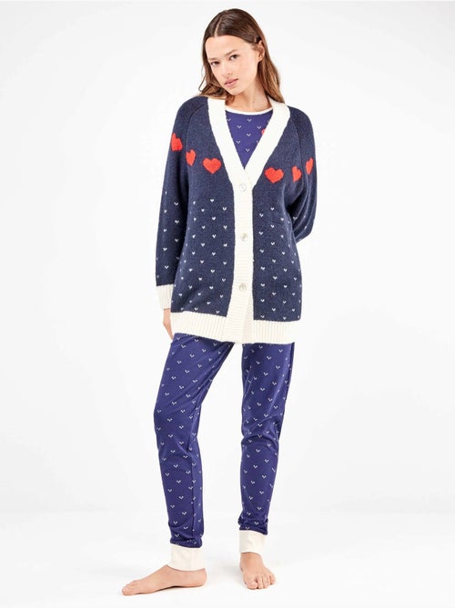 Maxi gilet en tricot - Kiabi