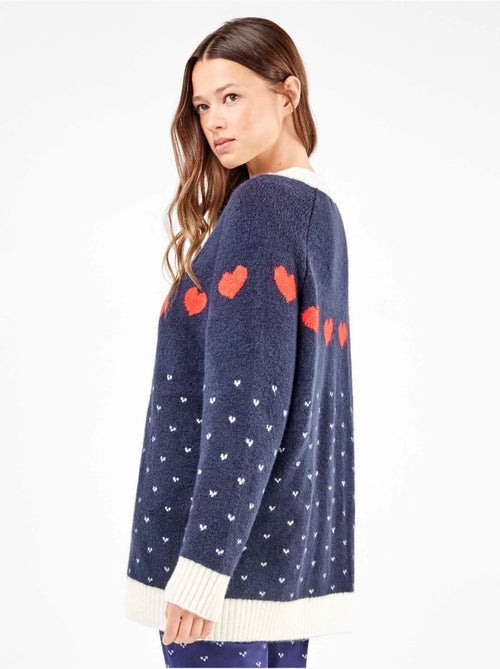 Maxi gilet en tricot - Kiabi