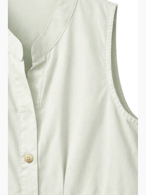 Maxi-jurk met knopen en tippetkraag mixray - Kiabi Maxi-jurk met knopen en tippetkraag mixray - Kiabi