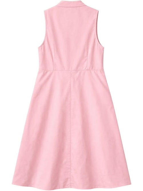 Maxi-jurk met knopen en tippetkraag mixray - Kiabi Maxi-jurk met knopen en tippetkraag mixray - Kiabi