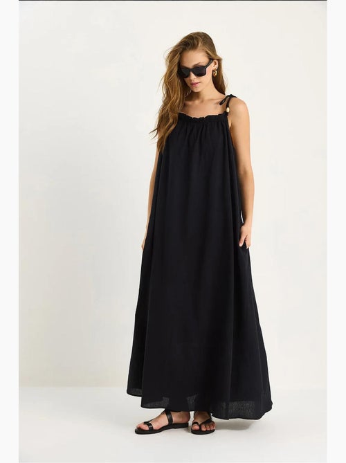 Maxi-jurk met ruchesdetail lucci - Kiabi