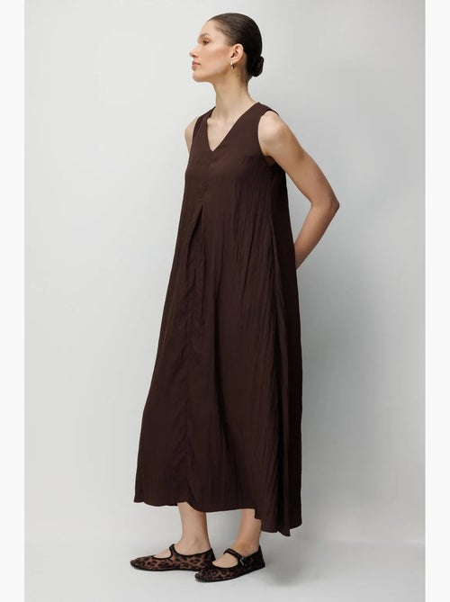 Maxi-jurk met v-hals mixray - Kiabi Maxi-jurk met v-hals mixray - Kiabi