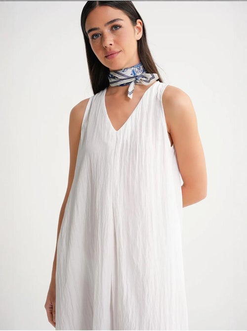 Maxi-jurk met v-hals mixray - Kiabi