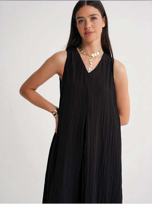 Maxi-jurk met v-hals mixray - Kiabi Maxi-jurk met v-hals mixray - Kiabi