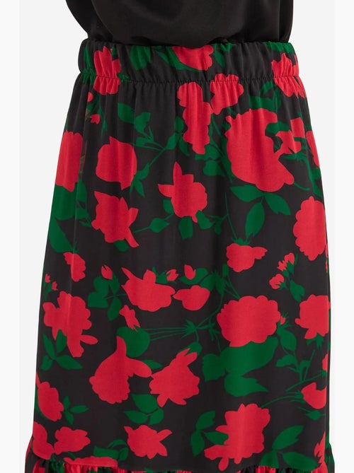 Maxi-rok met bloemenprint bdart - Kiabi