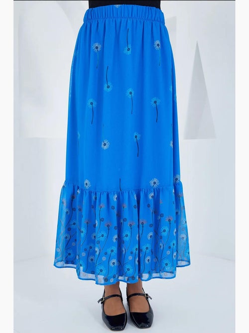 Maxi-rok met bloemenprint bdart - Kiabi