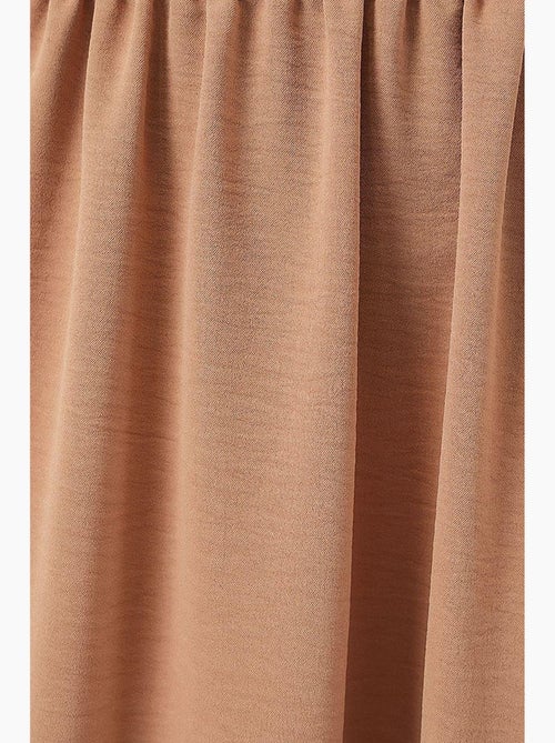 Maxi-rok met elastische taille bdart - Kiabi